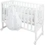 Roba ROB4005317314990 Cuna de colecho 3 en 1 SAFE ASLEEP Sternenzauber Blanca