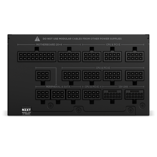 NZXT Fuente de Alimentación C1500 1500W 80 PLUS Platinum ATX Modular PA-5P1BB-EU Negra