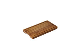 Leone Tabla de Madera de Acacia con Ranura 32,5X17,5X2 cm