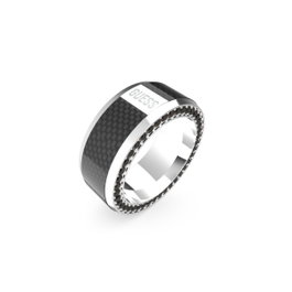 Guess JUMR04041JWSTBK66 Racer Tag Negro
