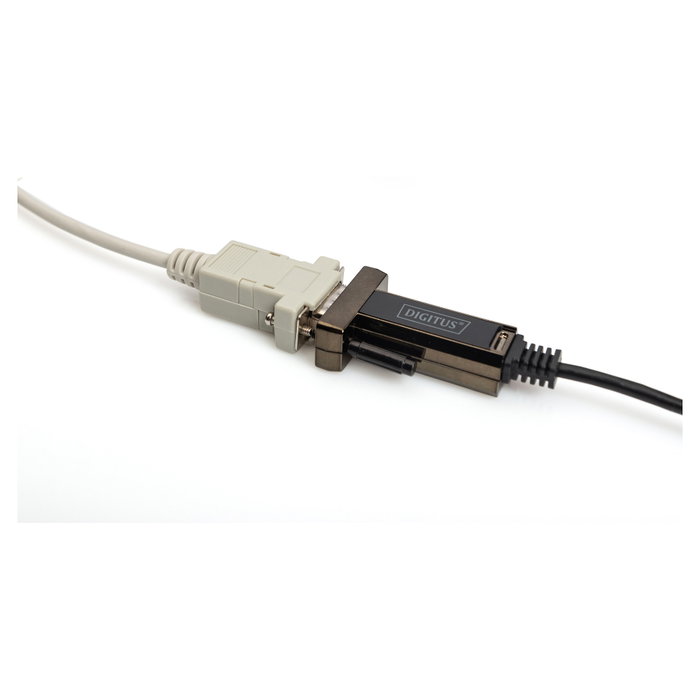 Digitus Adaptador USB Type-C a Serial DSUB 9M 1m FTDI