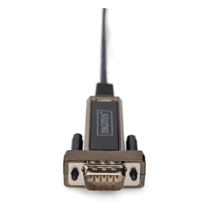 Digitus Adaptador USB 2.0/C a Serial D-Sub9 Macho/Macho con Cable de 1m Negro