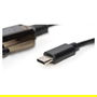 Digitus Adaptador USB 2.0/C a Serial D-Sub9 Macho/Macho con Cable de 1m Negro