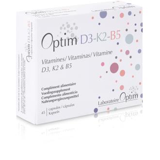 OPTIM LABORATOIRE OPTIM D3-K2-B5 45 cápsulas OPTIM LABORATOIRE OPTIM D3-K2-B5 45 cápsulas