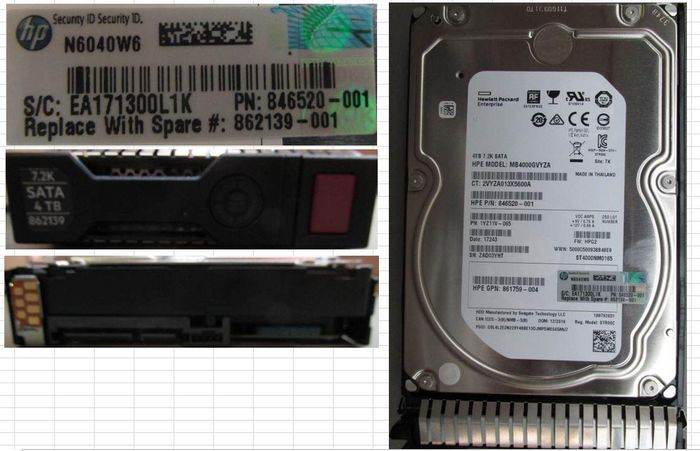 HP Disco Duro SATA 4TB 6Gb/s 7200rpm 3.5" LFF SC HP Disco Duro SATA 4TB 6Gb/s 7200rpm 3.5" LFF SC