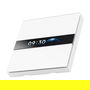 Aqara Display Switch V1, Interruptor Inteligente con Pantalla Táctil de 5.28 cm, Compatible con Alexa, Google Home y Apple HomeKit, Inalámbrico, Blanco