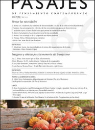Pensar las necesidades / Imágenes y viñetas para la memoria del franquismo, AA.VV. - PUV.(PUB.UNIVERSITAT VALENCIA)