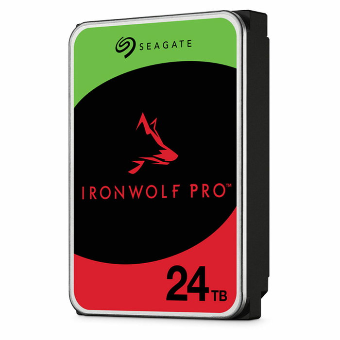 Seagate IronWolf Pro ST24000NT002 24 TB 7200 RPM 512 MB 3.5 pulg SATA III Seagate IronWolf Pro ST24000NT002 24 TB 7200 RPM 512 MB 3.5 pulg SATA III