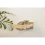 Kerbl Hamaca de pared para gatos KER4018653388648 - 38 x 33,5 x 16 cm - Madera maciza - Tejido de felpa