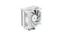 DeepCool AK400 WH - Refrigerador de aire para CPU, blanco, 120mm, compatible con Intel LGA1700/1200/1151 y AMD AM4