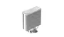 DeepCool AK400 WH - Refrigerador de aire para CPU, blanco, 120mm, compatible con Intel LGA1700/1200/1151 y AMD AM4