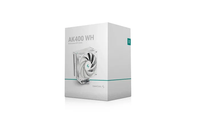 DeepCool AK400 WH - Refrigerador de aire para CPU, blanco, 120mm, compatible con Intel LGA1700/1200/1151 y AMD AM4 DeepCool AK400 WH - Refrigerador de aire para CPU, blanco, 120mm, compatible con Intel LGA1700/1200/1151 y AMD AM4