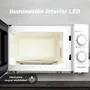 Grunkel MW-20EASY Microondas 20L 700W Blanco y Negro