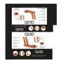 Quid Jamonero Soporte Madera Teruel 44,5x18x33 cm (6 Unidades)