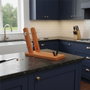 Quid Jamonero Soporte Madera Teruel 44,5x18x33 cm (6 Unidades)