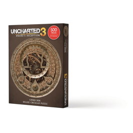 Uncharted Puzzle Cipher Disk Circular Deluxe (500 piezas)