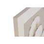 DKD Home Decor Cuadro Lienzo MDF 100x100 Jarrón Surtido de 2 Piezas