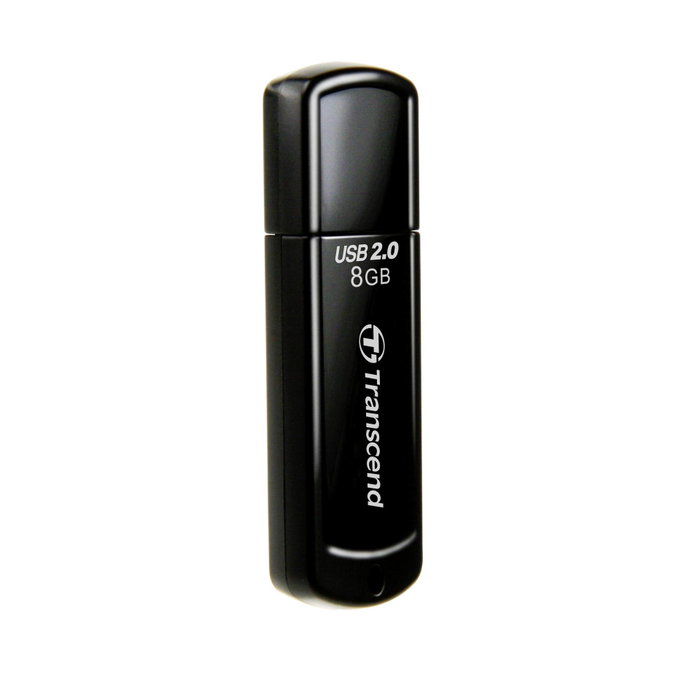 Transcend JetFlash 350 8 GB USB 2.0 Negro