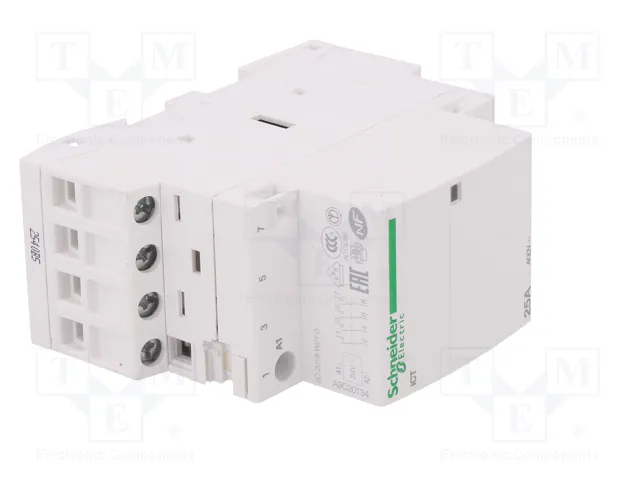 SCHNEIDER ELECTRIC Contactor ICT 4-polar 25A 24VAC NO x4