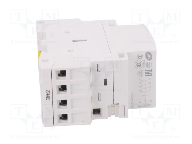 SCHNEIDER ELECTRIC Contactor ICT 4-polar 25A 24VAC NO x4