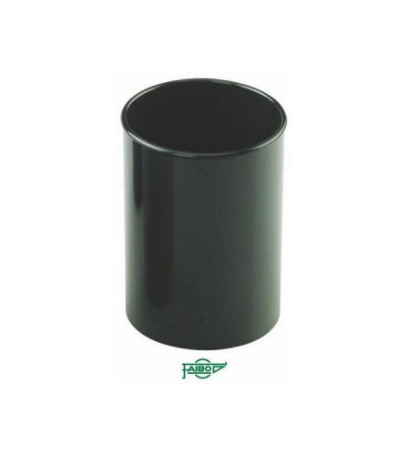 Faibo Cubilete Negro Opaco de Plástico Reciclado Faibo Cubilete Negro Opaco de Plástico Reciclado