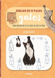 ILUSBOOKS, Dibujar gatos en 10 pasos - Justine Lecouffee
