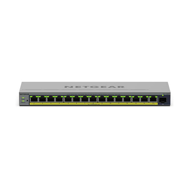 NETGEAR GS116EPP Switch L3 Smart 16 Puertos Gigabit Ethernet con 15 Puertos PoE+ (231W) - Interruptor Gestionado Desktop
