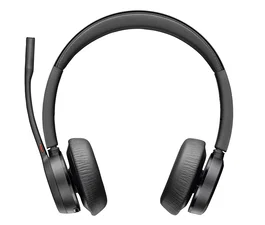 Poly Voyager 4320 USB-C con certificación Microsoft Teams + adaptador BT700, Negro