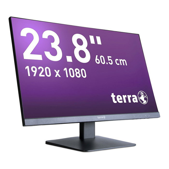 Terra 2448W V3 Monitor 23.8" IPS Full HD (1920x1080) 100Hz 5ms USB-C HDMI DP Sin Marco Negro