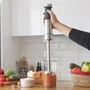 Cecotec Power TitanBlack 1200 XL Cream 0,8 L Batidora de inmersión 1200 W Negro, Plata