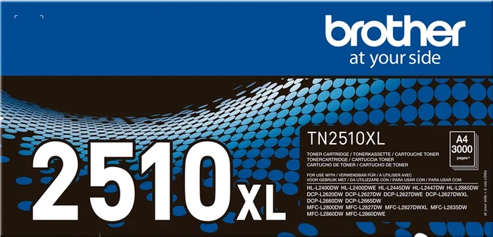 Brother TN-2510XL Negro