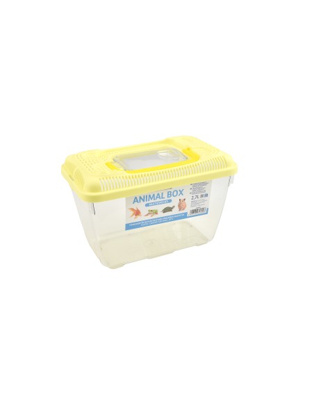Nayeco Transportín Animal Box Mini Pequeño 21,5x13,5x14 cm para Mascotas