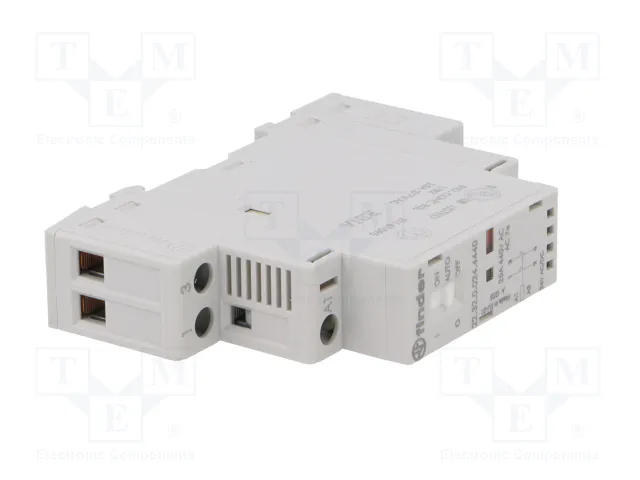 FINDER Contactor de Instalación Modular 25A 24VAC/24VDC 2-Polar