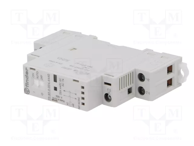FINDER Contactor de Instalación Modular 25A 24VAC/24VDC 2-Polar