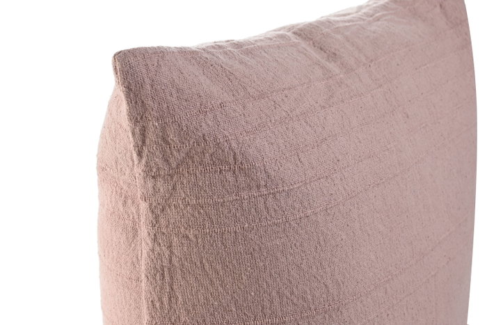 DKD Home Decor Cojín Algodón 60x60 Rosa Palo