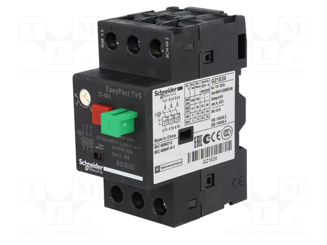 SCHNEIDER ELECTRIC Interruptor motorizado Easy TeSys 7,5kW 230÷690VAC