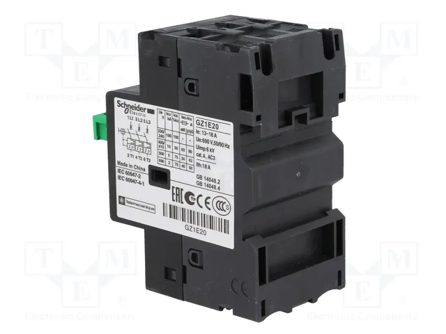 SCHNEIDER ELECTRIC Interruptor motorizado Easy TeSys 7,5kW 230÷690VAC