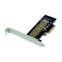 Conceptronic Adaptador PCIe SSD NVMe M.2 PCIe 3.0 X4 32 GT/S Clave M B+M 2230 2242 2260 2280