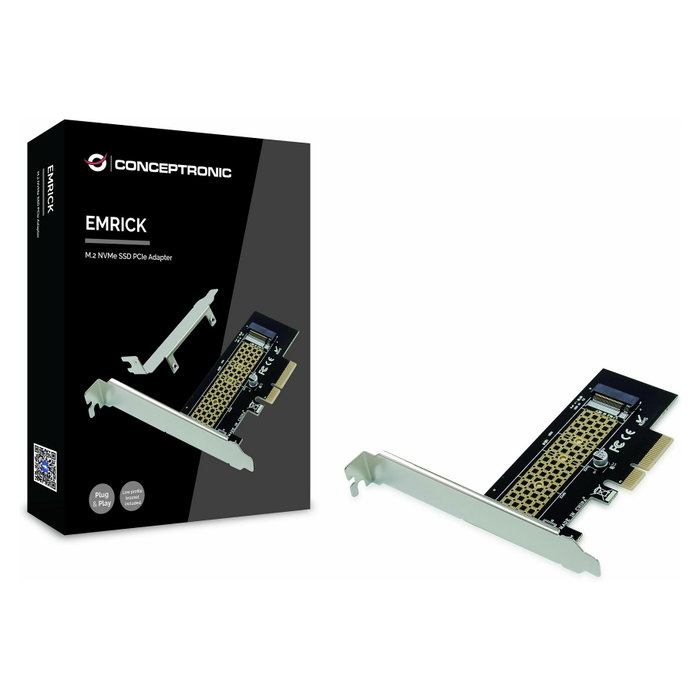 Conceptronic EMRICK05B Tarjeta M.2 NVMe PCIe 3.0 Conceptronic EMRICK05B Tarjeta M.2 NVMe PCIe 3.0