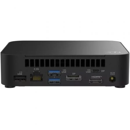 ASUS RNUC14MNK2500002 NUC 14 Essential Mini PC | Procesador Intel N250 | 8GB DDR5 | SSD 512GB NVMe | Triple Pantalla 4K | Wi-Fi 6E | Sin Sistema Operativo