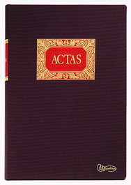 Libro Contabilidad Fº 100 Hojas Actas