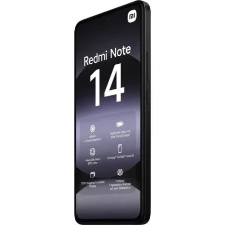 Xiaomi Redmi Note 14 8GB+256GB Smartphone Negro | Pantalla 6.67" AMOLED 120Hz | Cámara 108MP | Helio G99-Ultra | Batería 5500mAh