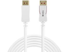 Sandberg Cable DisplayPort 1.4 2m - 8K 60Hz, 4K 120Hz, Compatible con Ordenador y Monitor, Alta Calidad de Video y Audio