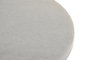 DKD Home Decor Mesita Auxiliar de Mármol y Aluminio Blanco y Dorado