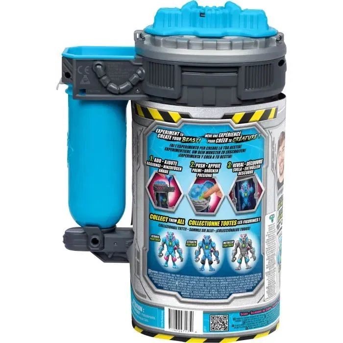 Moose Toys MR Beast LAB Figura icónica de la cámara de mutación Mutators Panthere - Crea tu criatura