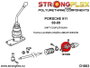 StrongFlex Silentblock STF181906A para Acoplamiento, Alta Flexibilidad y Resistencia a Carga Dinámica y Abrasión