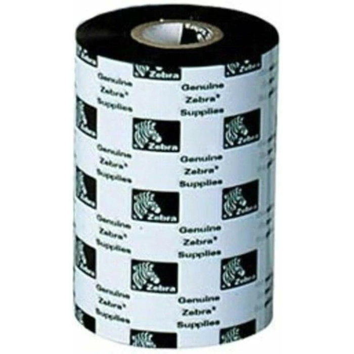 Zebra 3200 Wax-Resin Cinta Térmica 450 m Negro