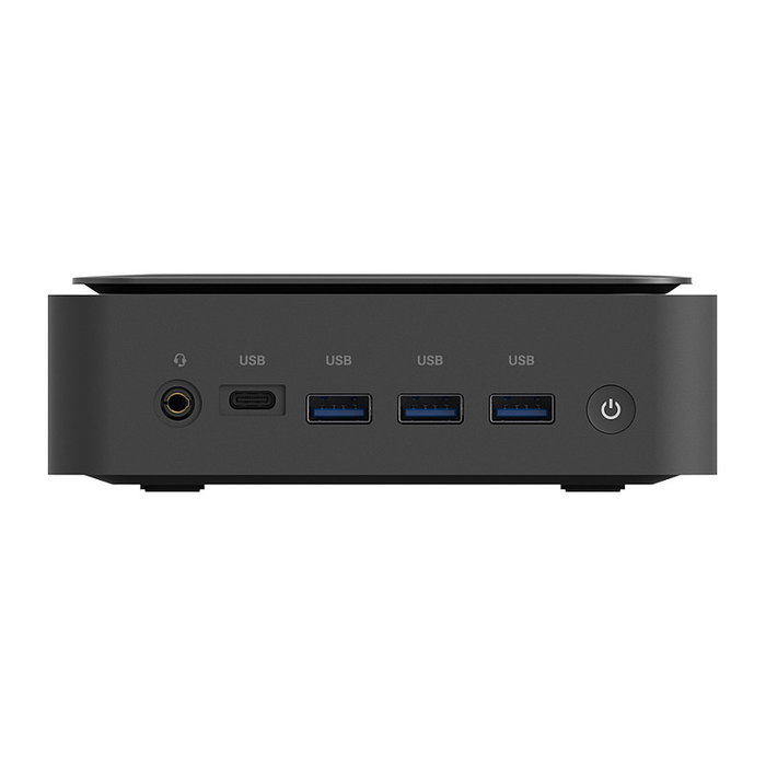 Gigabyte GB-BER7-8840 Mini PC Barebone AMD Ryzen 7 PRO 8840U, 8 núcleos, AMD Radeon 780M, DDR4, M.2 SSD, Wi-Fi 6, Gigabit Ethernet, HDMI 2.0b, DisplayPort 1.4, Negro