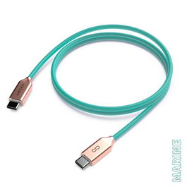 Cable Groovy Usb-C - Usb-C Alto Rendimiento 2,0A Marine Pantone 563 1 M.