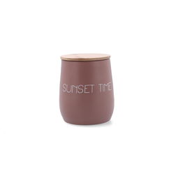 Tarro Metal Creta Quid 9,3x9,3x12 cm (12 Unidades)